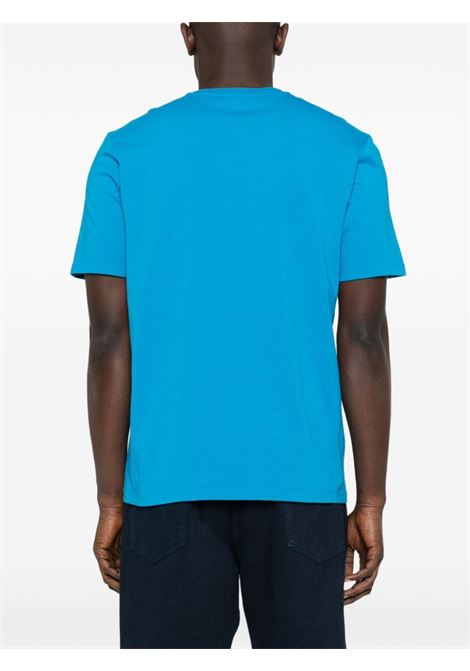 Blue Fox Head T-shirt - men MAISON KITSUNÉ | LM00104KJ0008P451